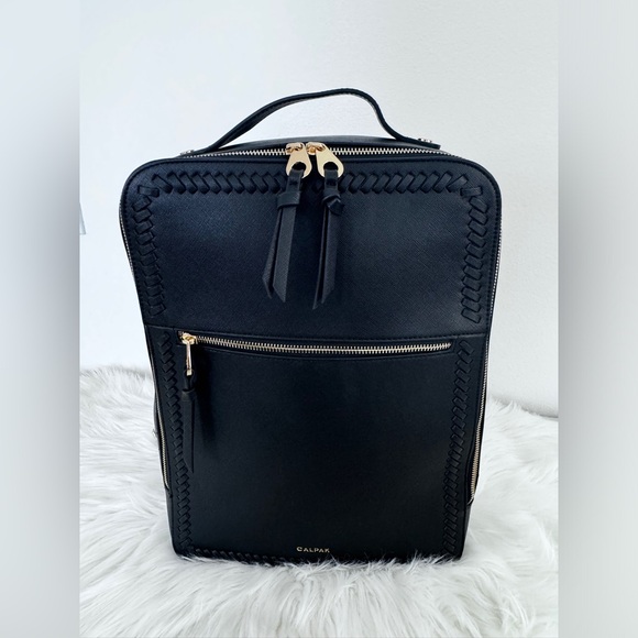 Calpak Kaya 15 inch Laptop Travel Backpack in Black - Picture 7 of 13